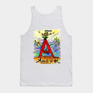 A stands for OK, and also Awesome! Tank Top